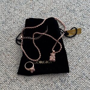 Rose Gold Jewelry Gorgigi Set